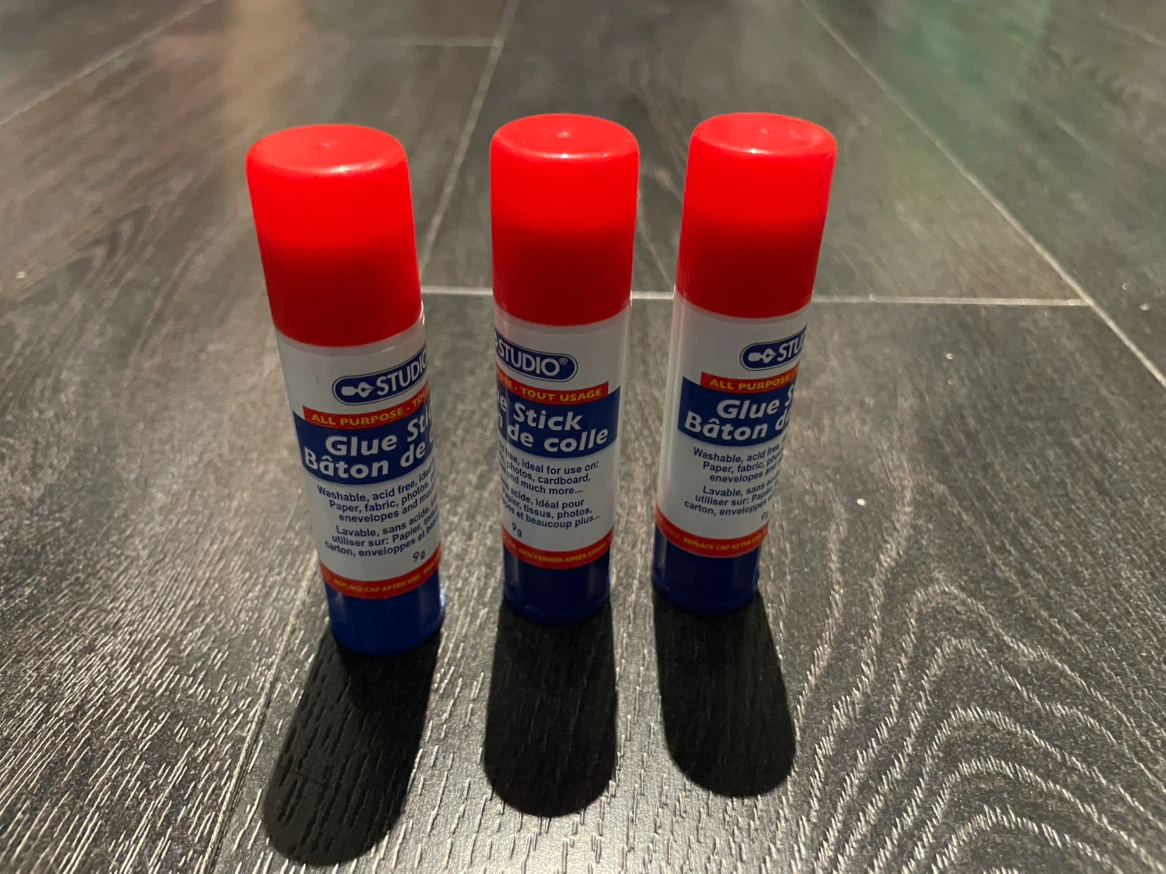 Three Studio All Purpose Glue Sticks