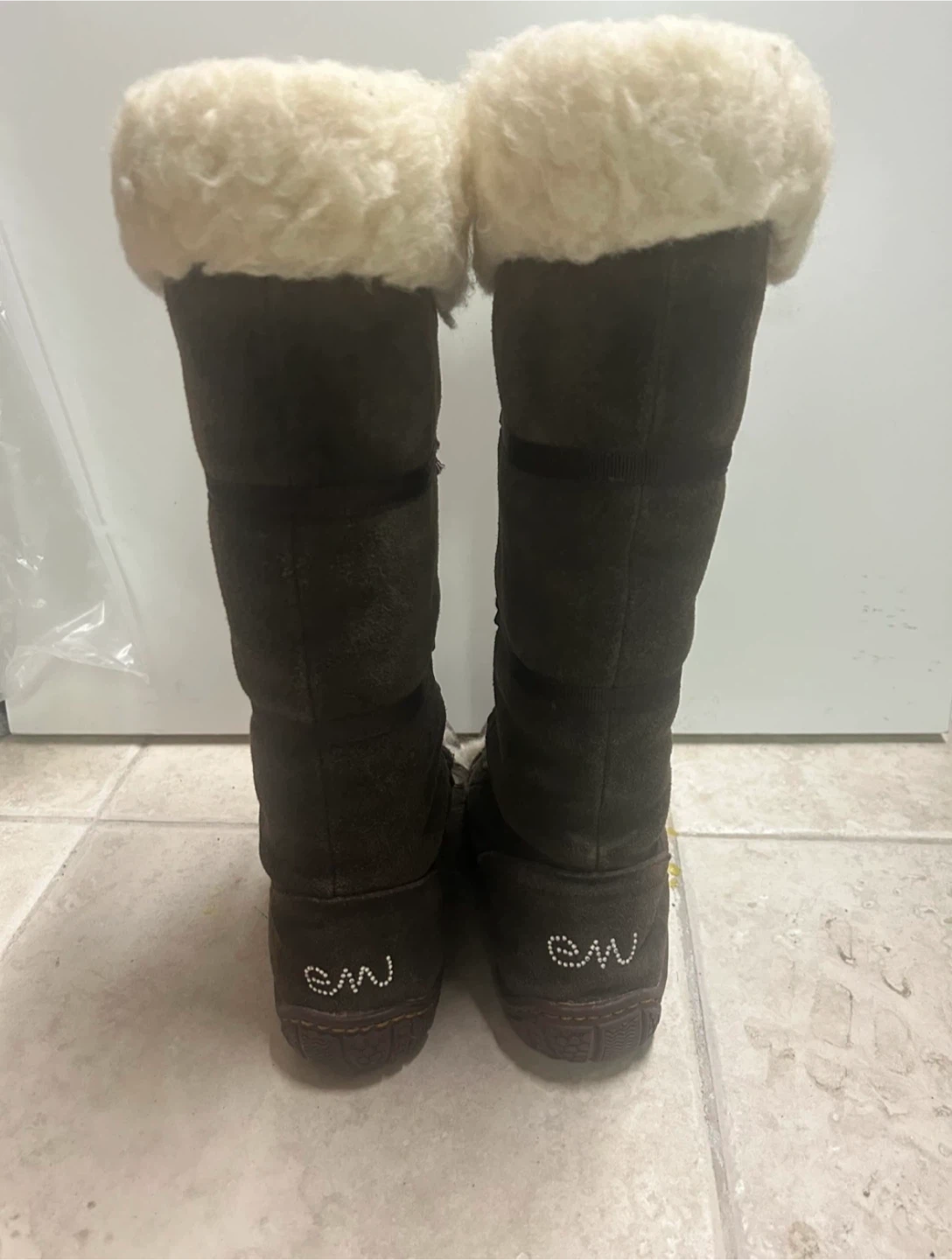 Brown Suede Boots - photo 2