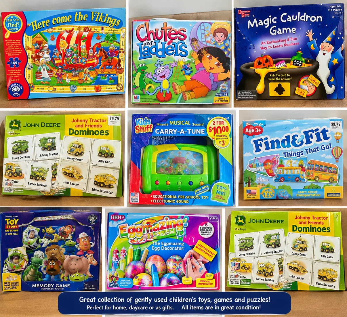 Assorted Children's Toys and Equipment