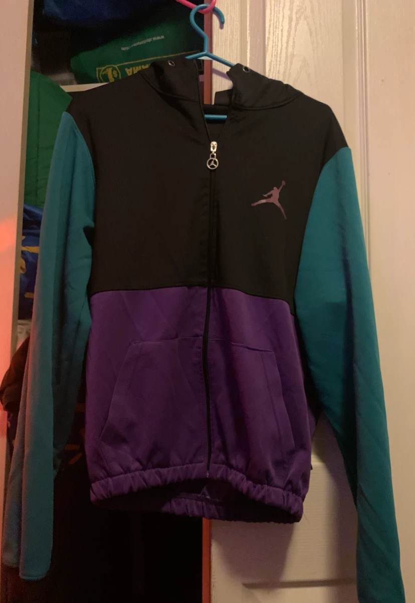 Jordan M J Jumpman Air Fleece Full-Zip Hoodie L/XL