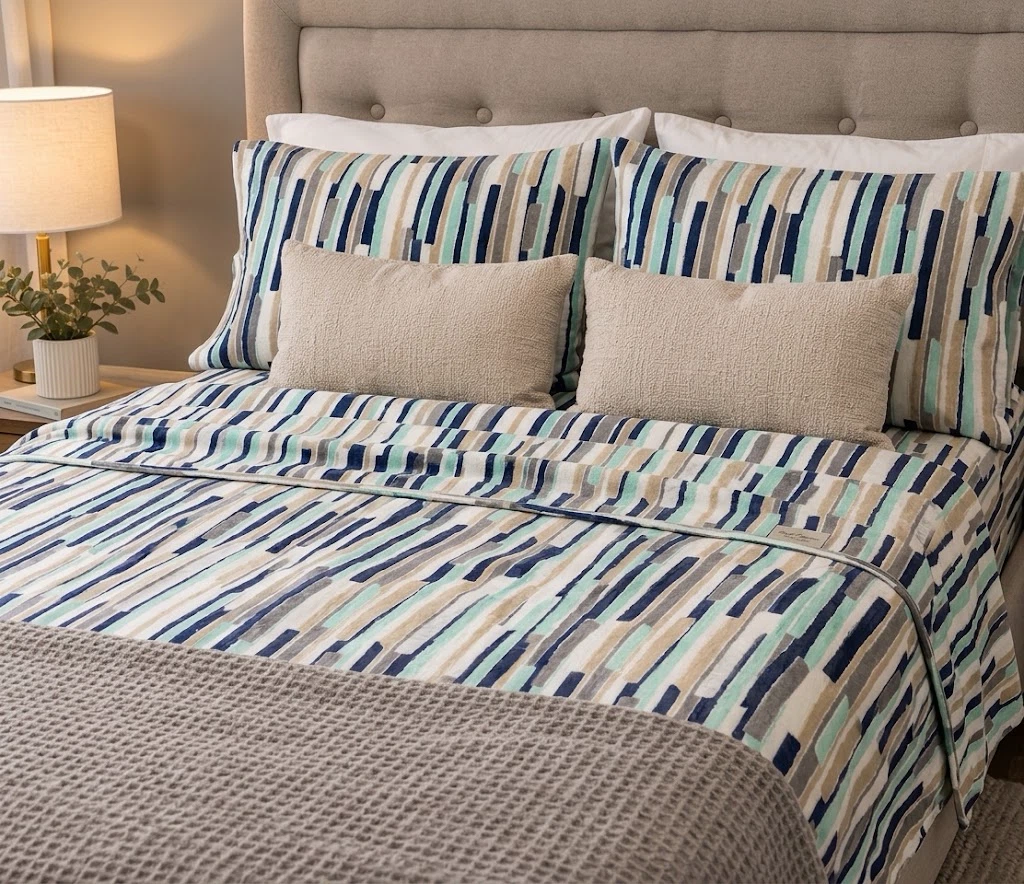 Flannel Sheet Set Printed