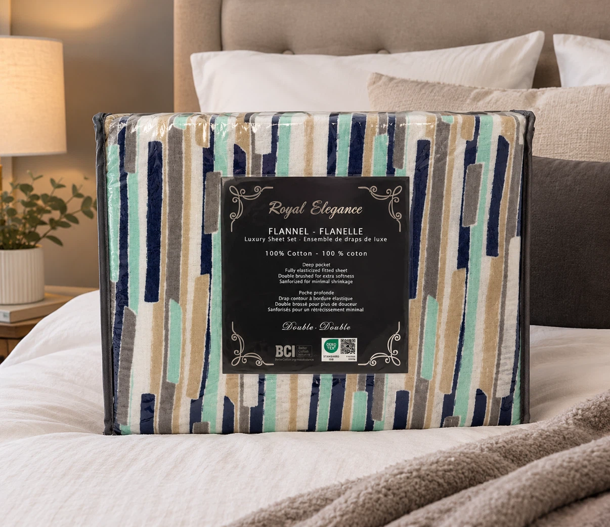 Flannel Sheet Set Printed - photo 2