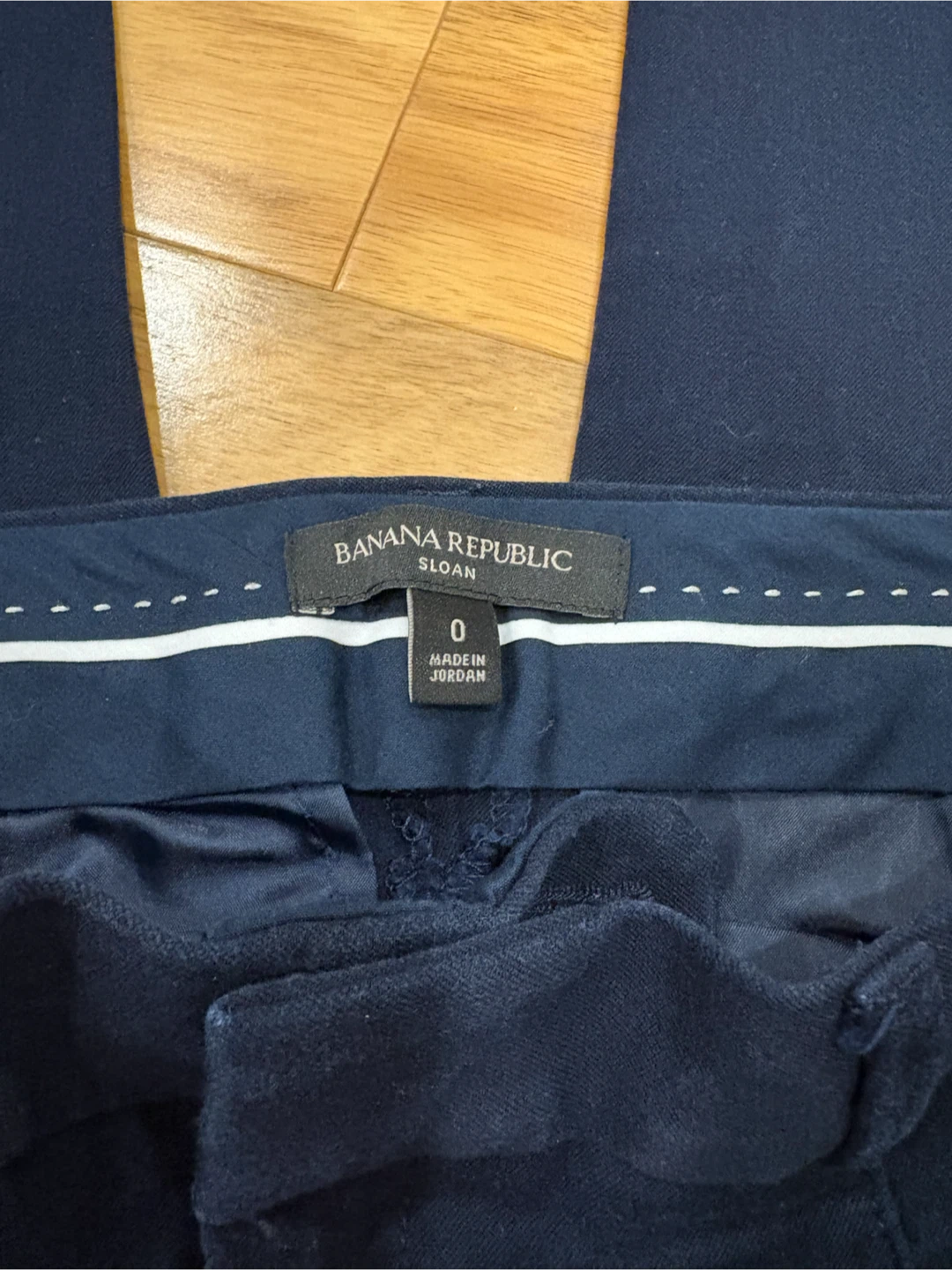 Banana Republic Sloan Pants Navy Blue Size 0 - photo 2
