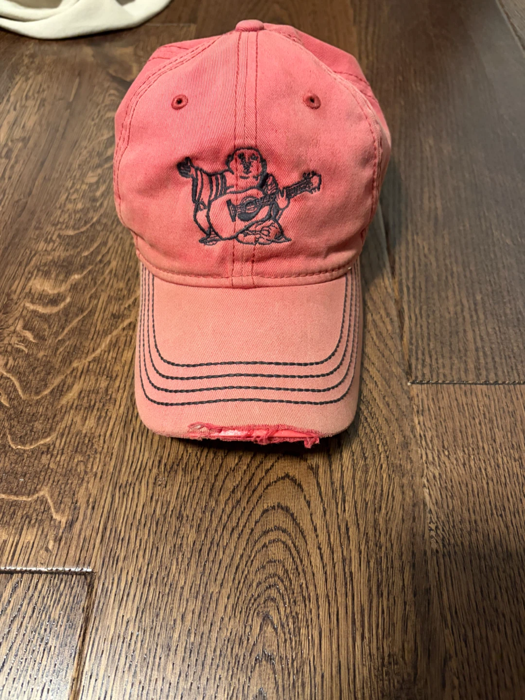 True Religion Red Baseball Cap - photo 3