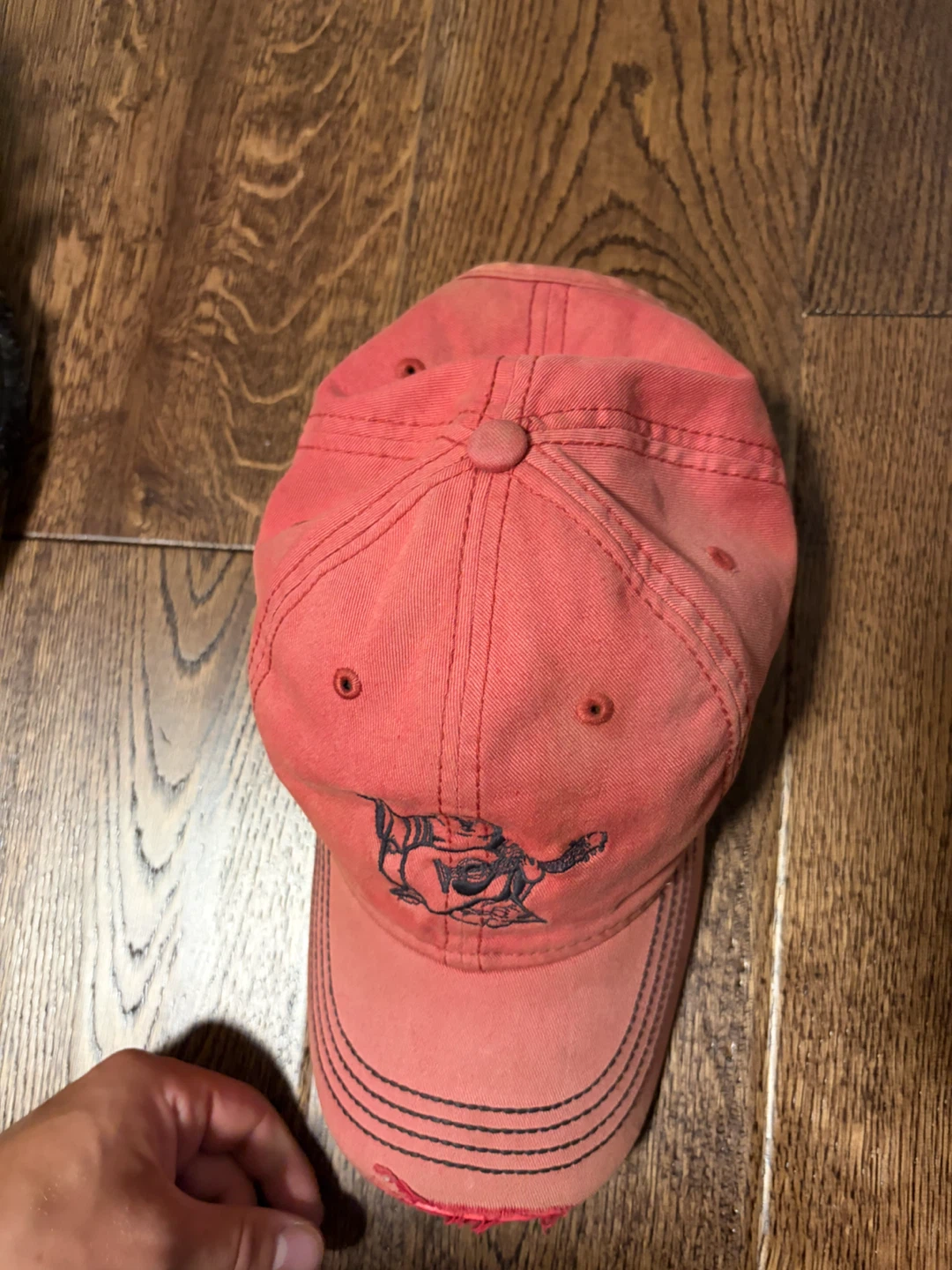 True Religion Red Baseball Cap - photo 2