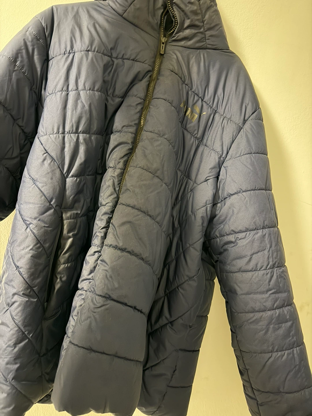Puma Navy Blue Puffer Jacket