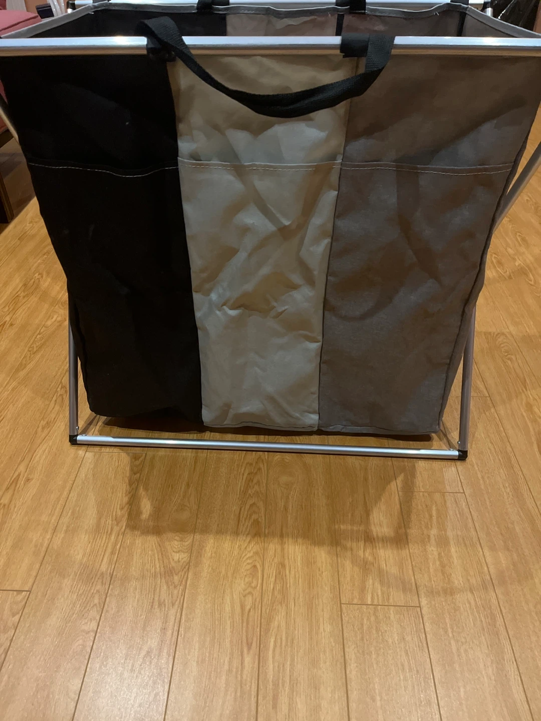 3-Section Laundry Sorter - photo 4