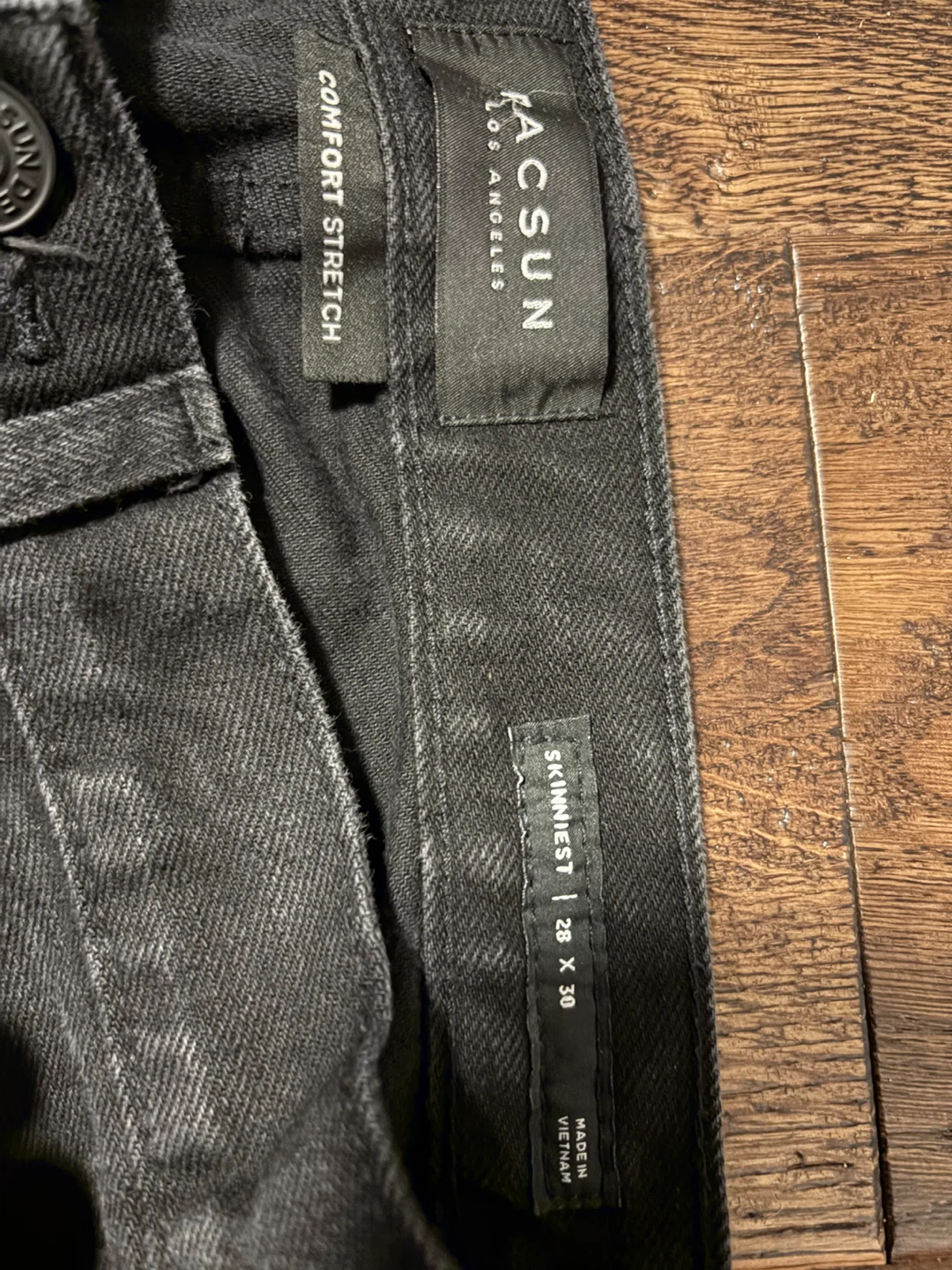 PacSun Skinnest Comfort Stretch Jeans 28 x 30 - photo 2