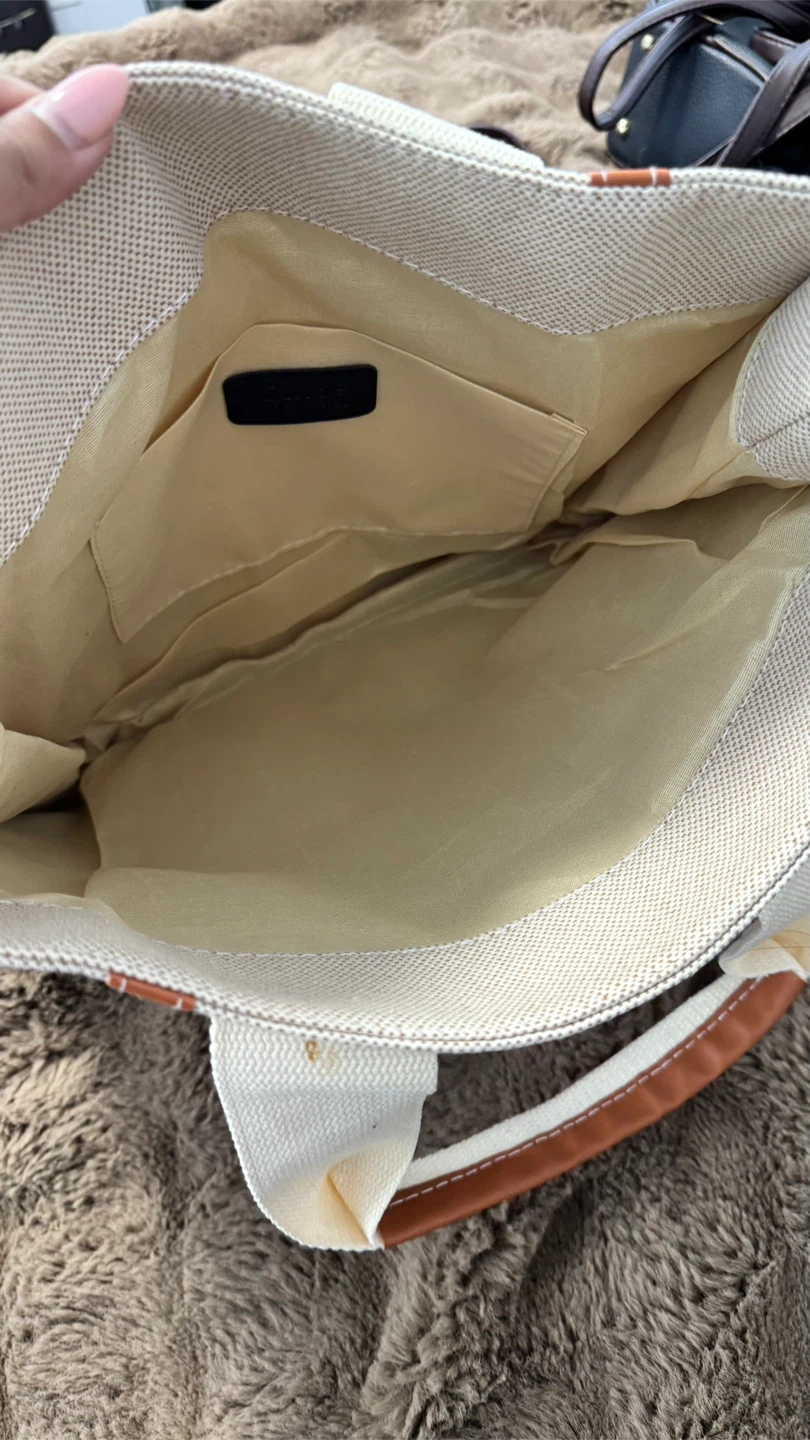 Chloé Logo Canvas Tote Bag - photo 3