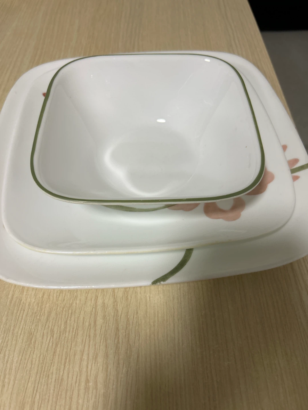 Corelle Square Floral Dinnerware Set - photo 2