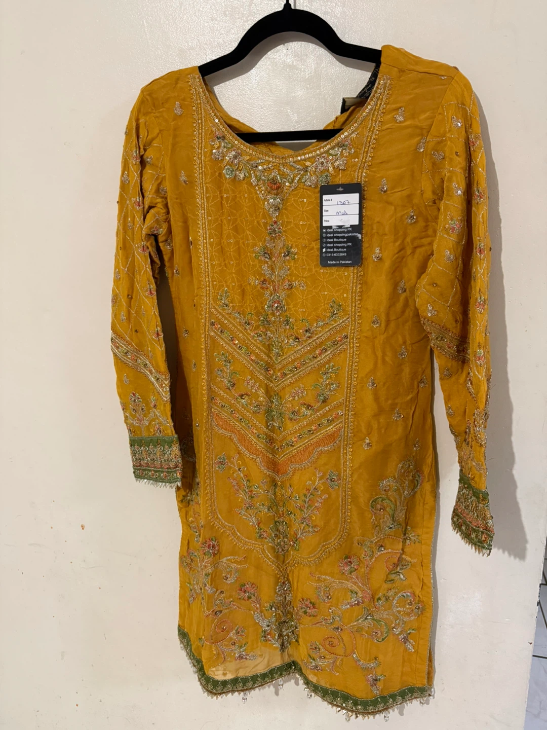 Bridal Mehndi Dress - Size Small