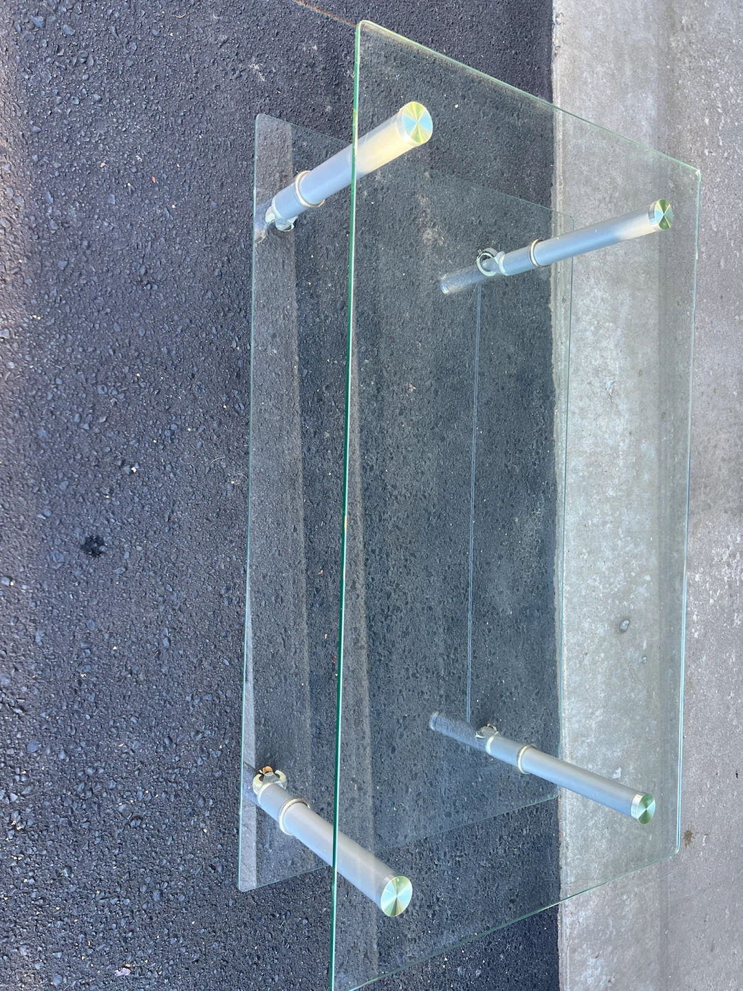 Clear Glass Coffee Table - photo 3
