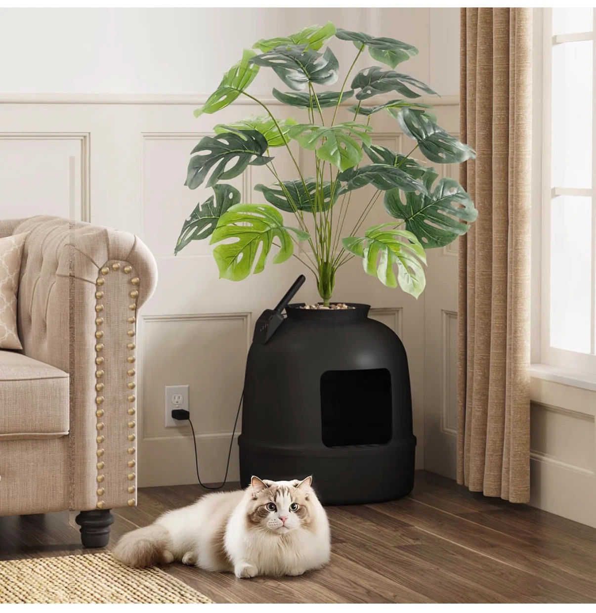 New Hidden Cat Litter Box Planter