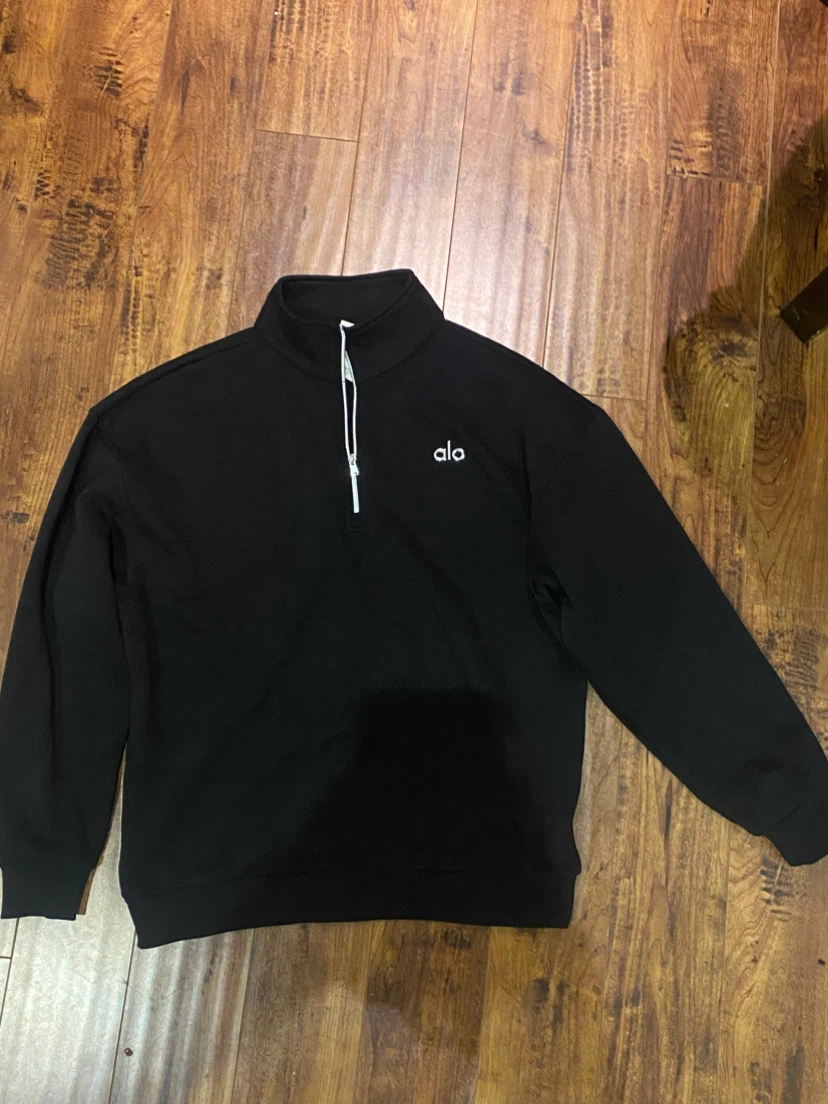 Alo Yoga Black Half-Zip Pullover - photo 3