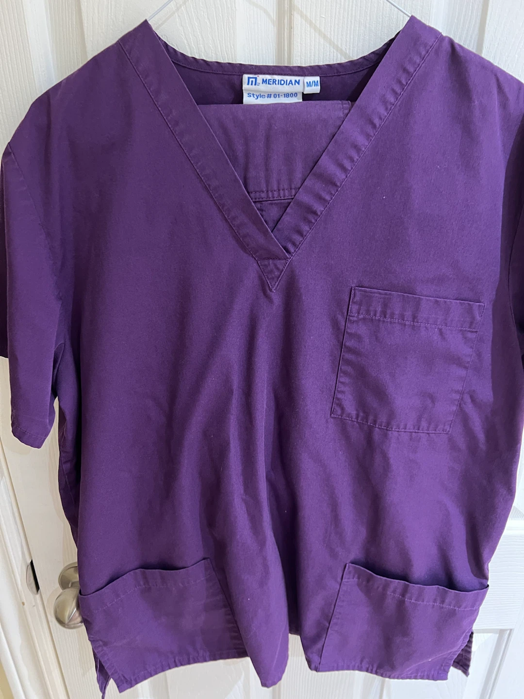 Meridian Purple Scrub set