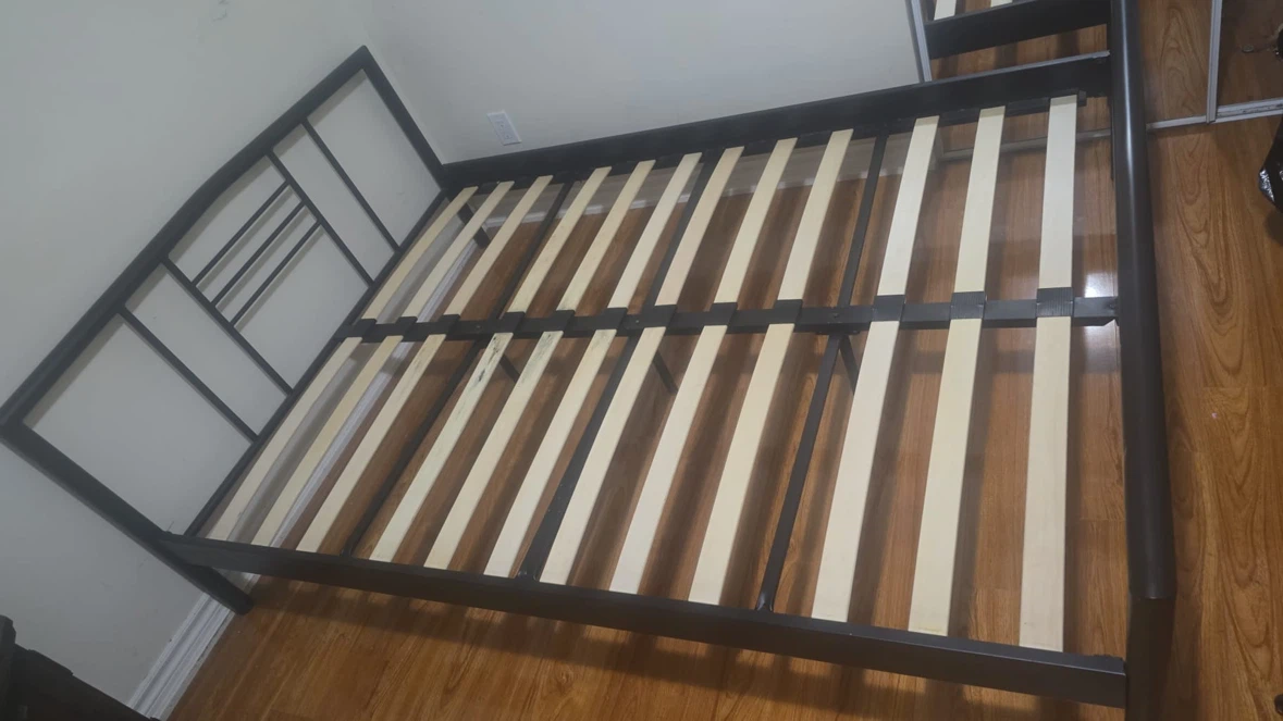 Metal Bed Frame - Black