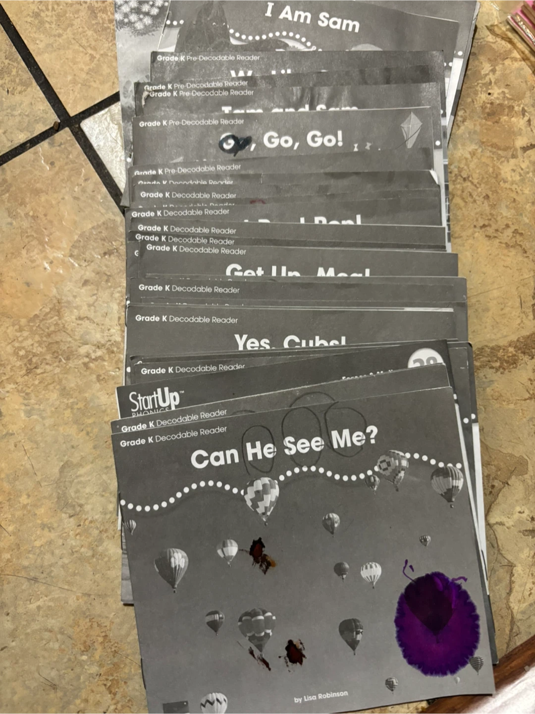StartUp Phonics Grade K Decodable Reader Books