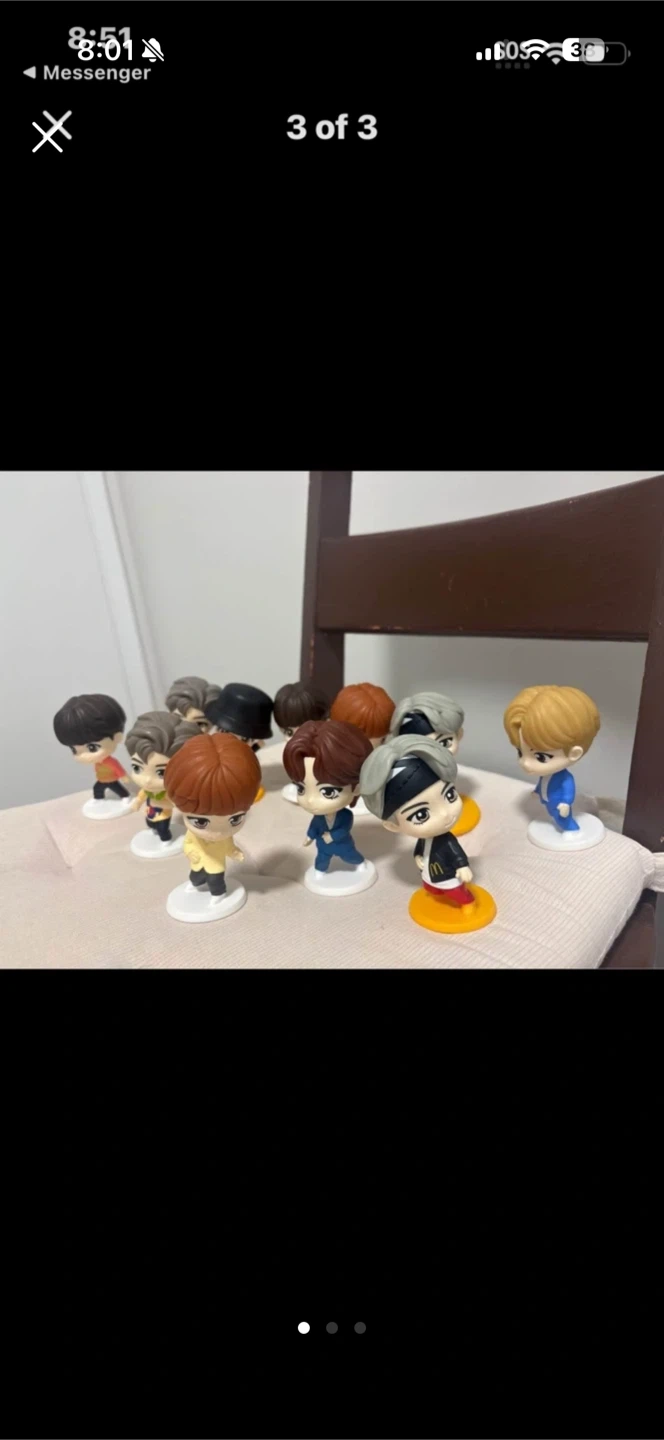 BTS McDonald's TinyTAN Figure Collection