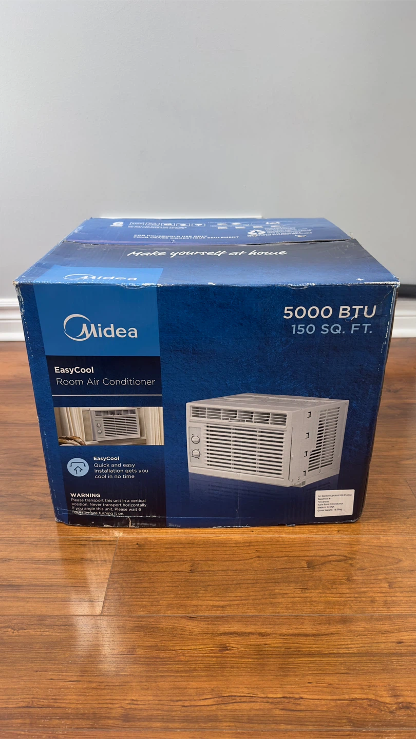 Midea 5000 BTU Window AC – Works Great!