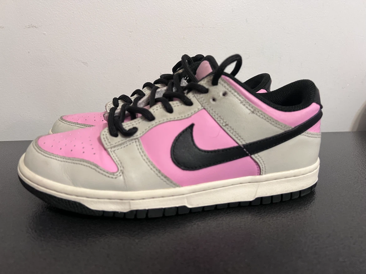 Nike Dunk Low – Pink Rise / Pale Ivory / Black (GS)