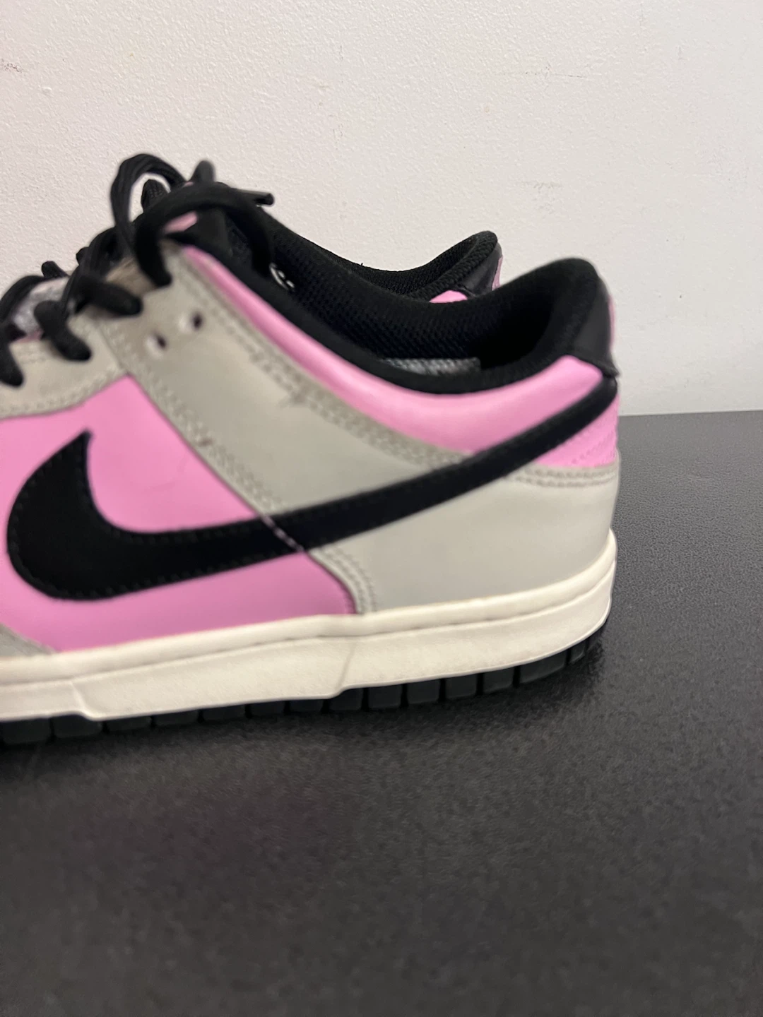 Nike Dunk Low – Pink Rise / Pale Ivory / Black (GS) - photo 2