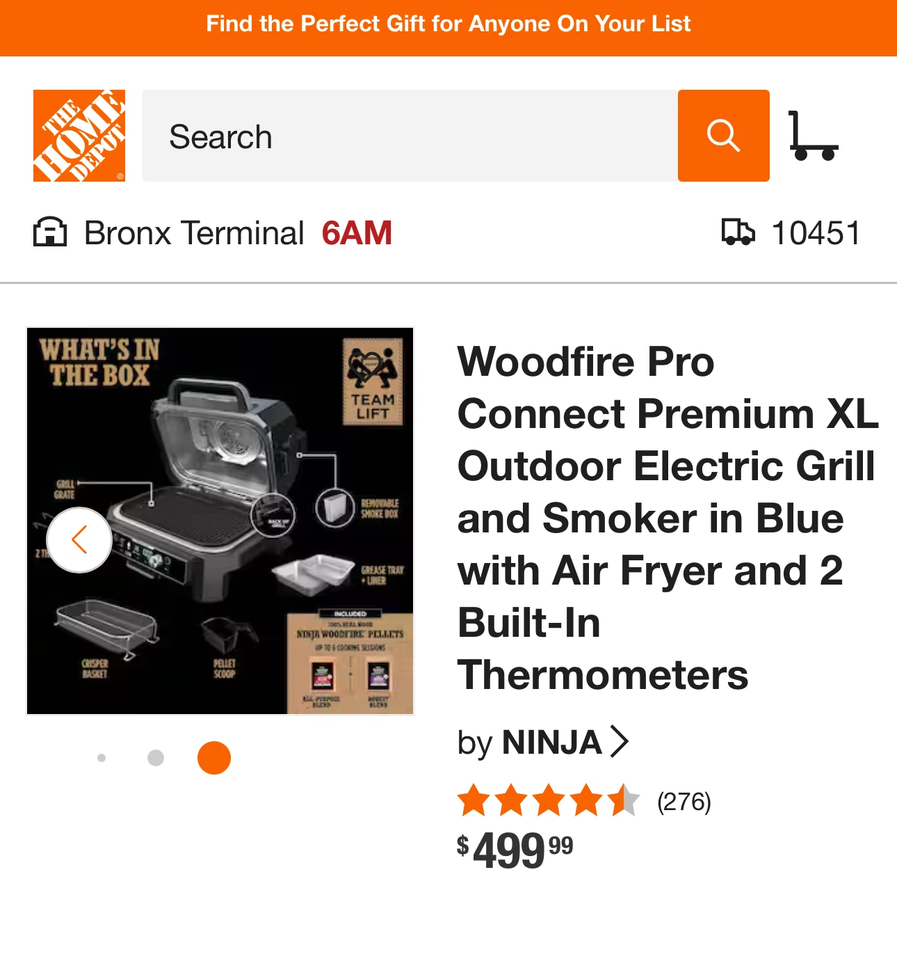 UNUSED!! Like NEW!! Ninja Grill