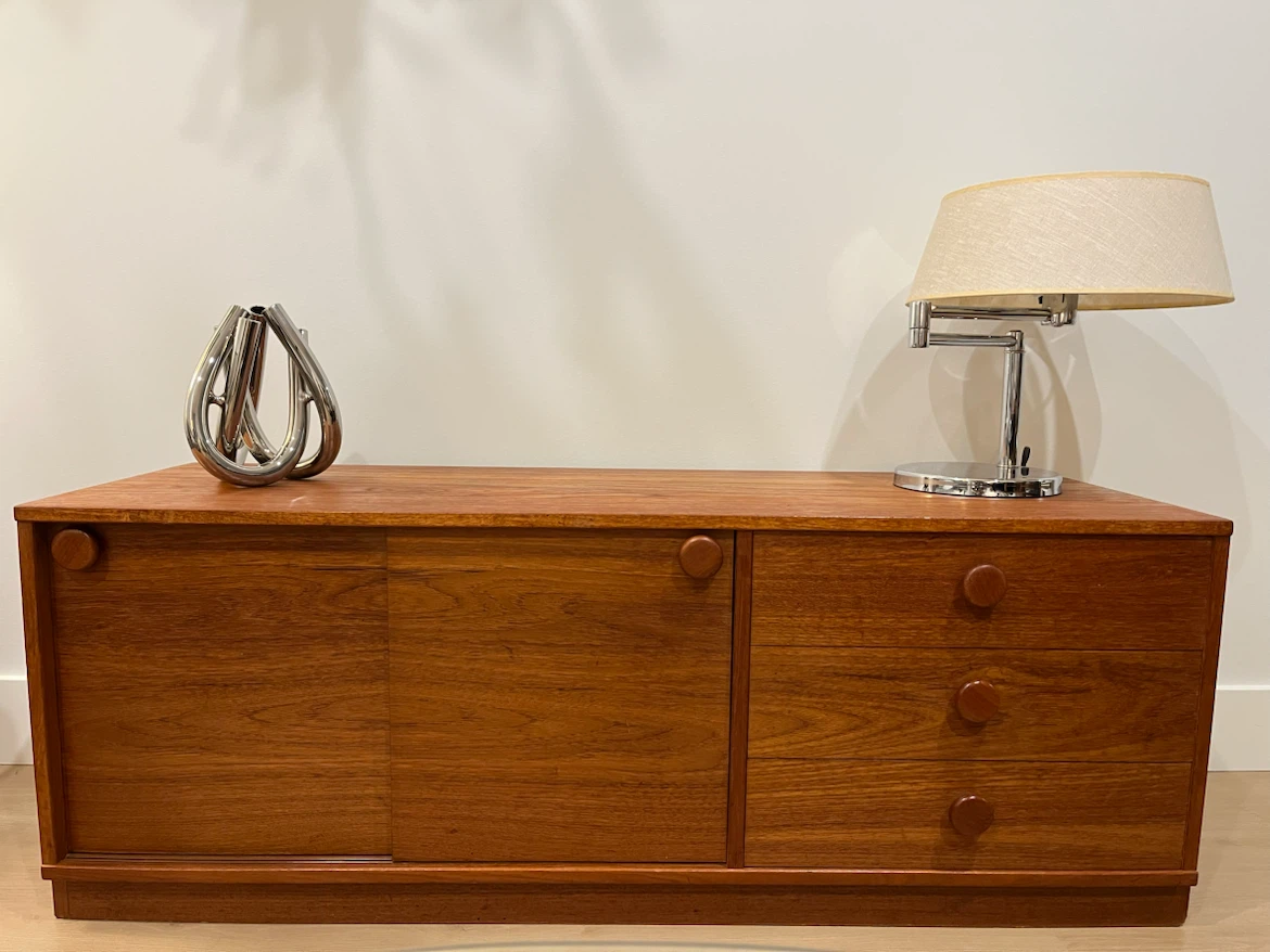 Danish Mid-Century Teak Credenza