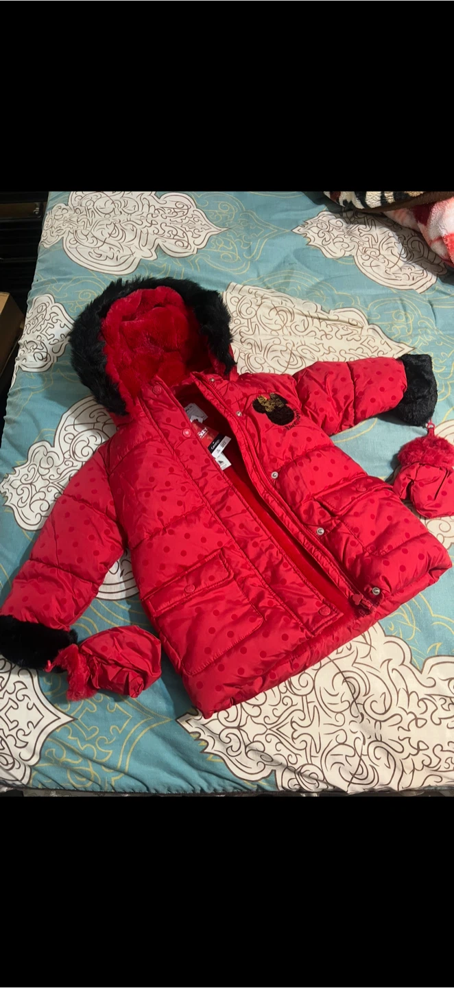 George Disney Minnie Mouse Toddler Winter Jacket - photo 2