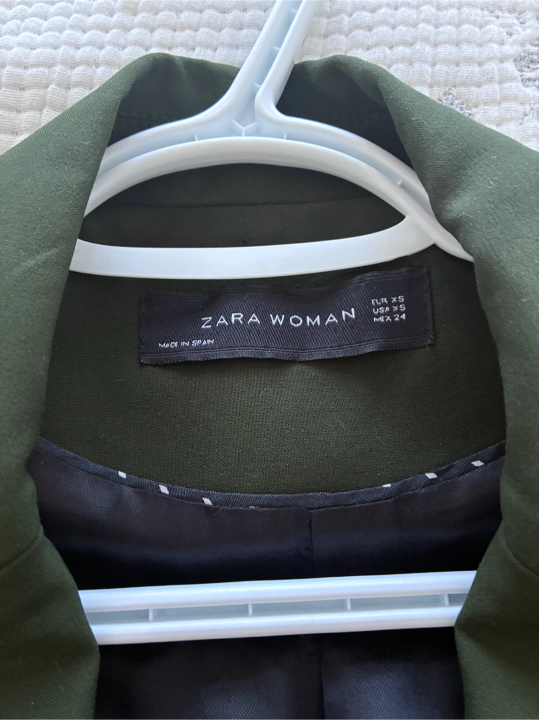 Zara Woman Olive Green Blazer XS - photo 2