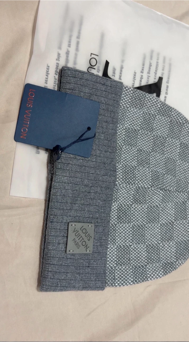 Louis Vuitton Damier Beanie