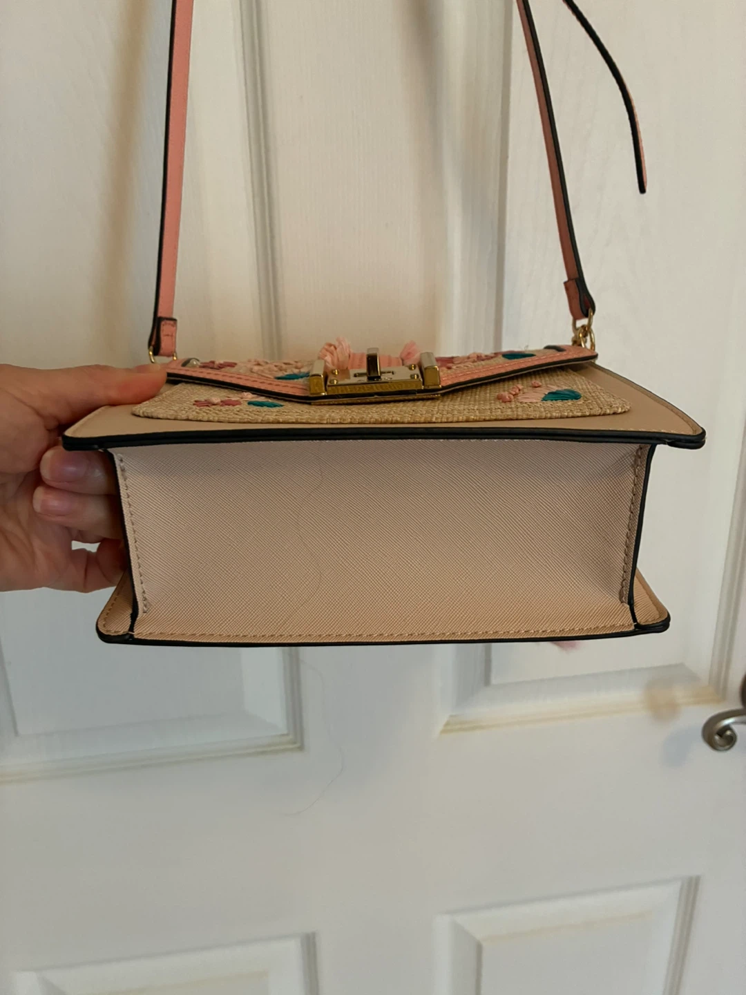 ALDO straw crossbody purse - photo 3