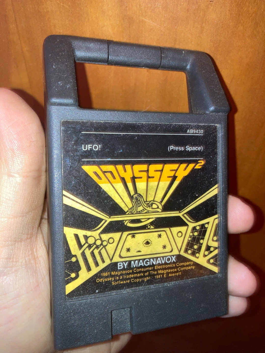 “UFO!” Game Cartridge - Magnavox Odyssey