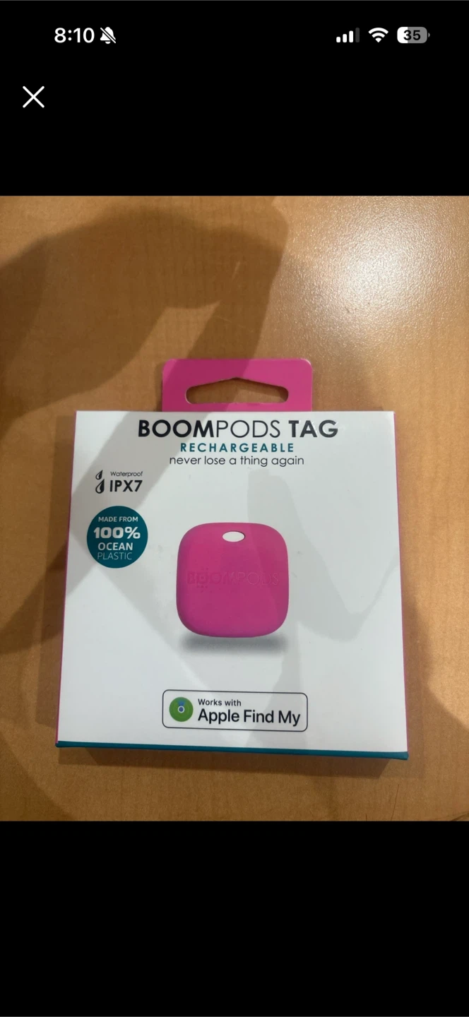 Boompods Tag Rechargeable Tracker - Rose - photo 2