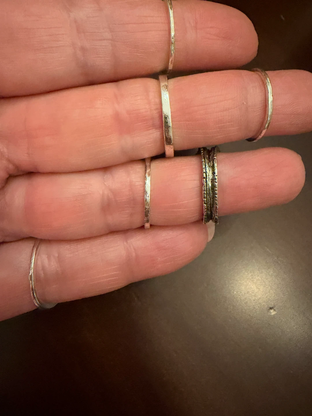 Set of 6 Boho Style Rings - photo 2