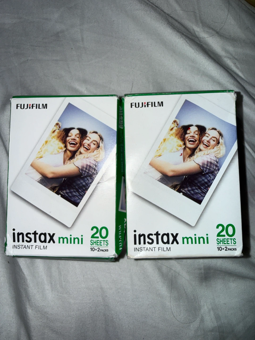 2 Boxes of Fujifilm Instax Mini film  - expires this month! - photo 2