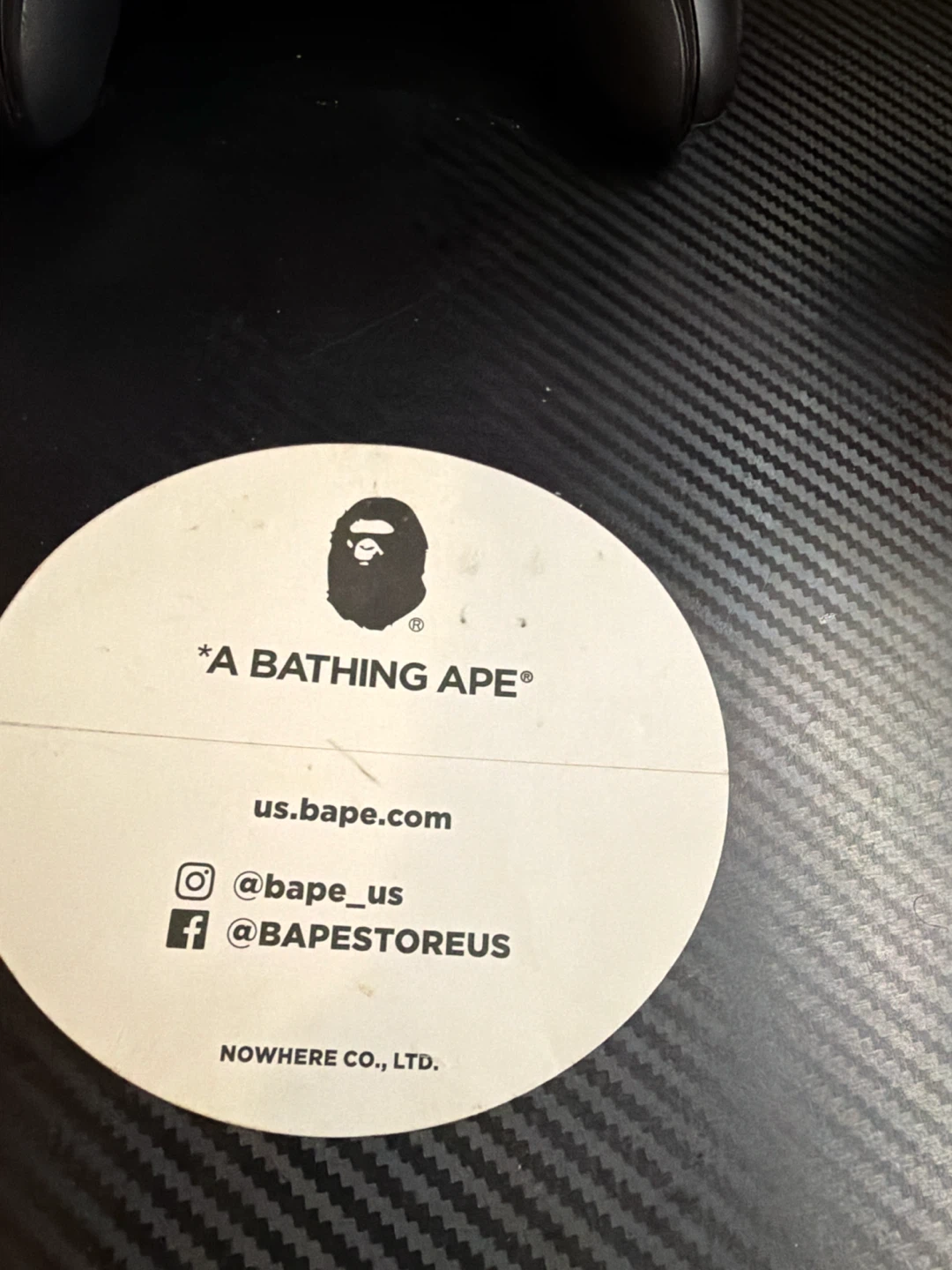 A Bathing Ape Logo Sticker (meet in Brooklyn) - photo 2