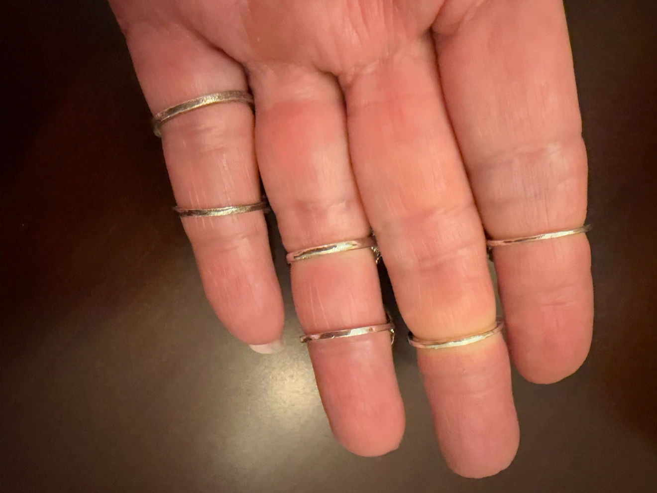 Set of 6 assorted boho rings - photo 2