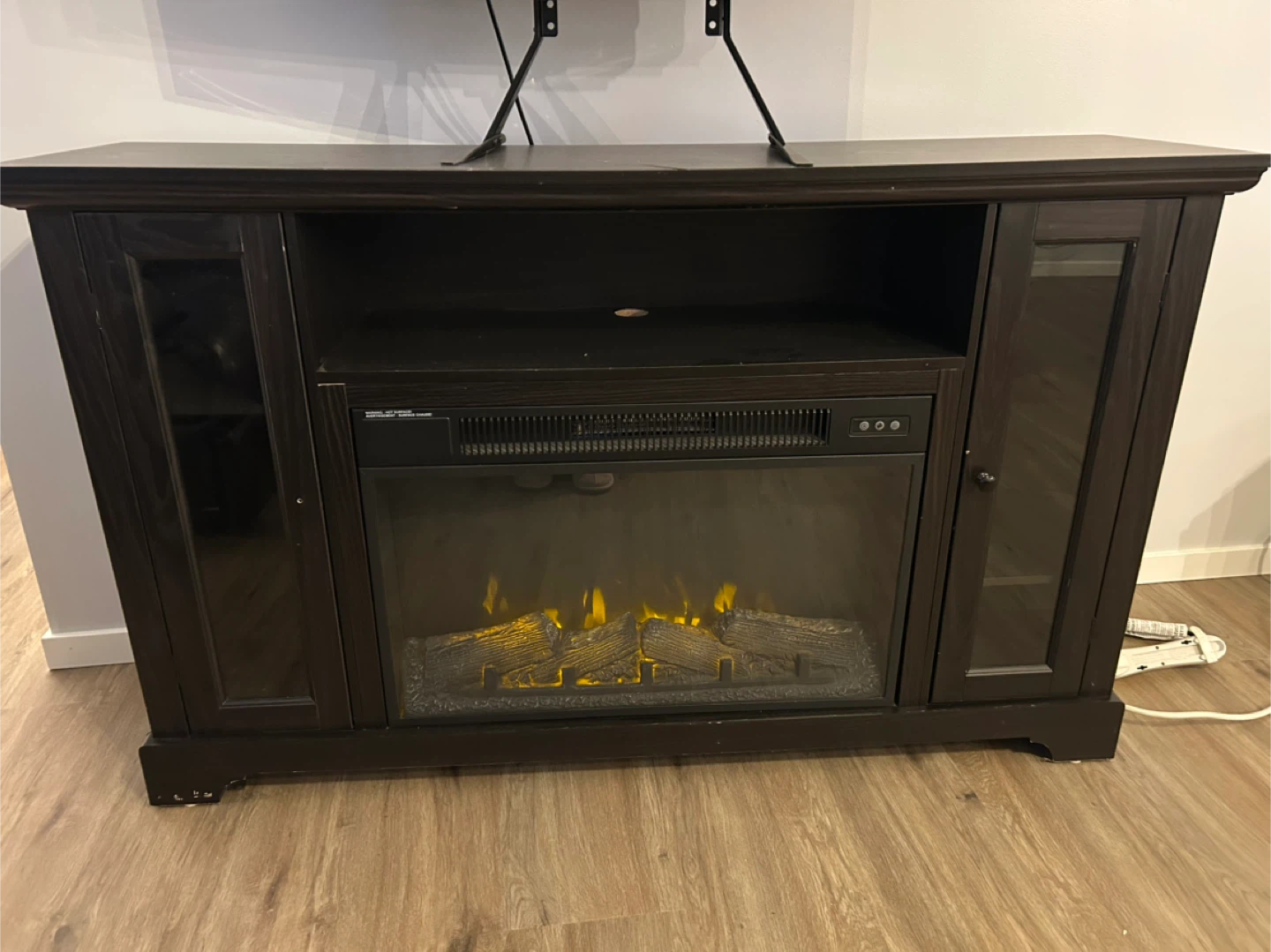 Electric Fireplace TV Stand Media Console