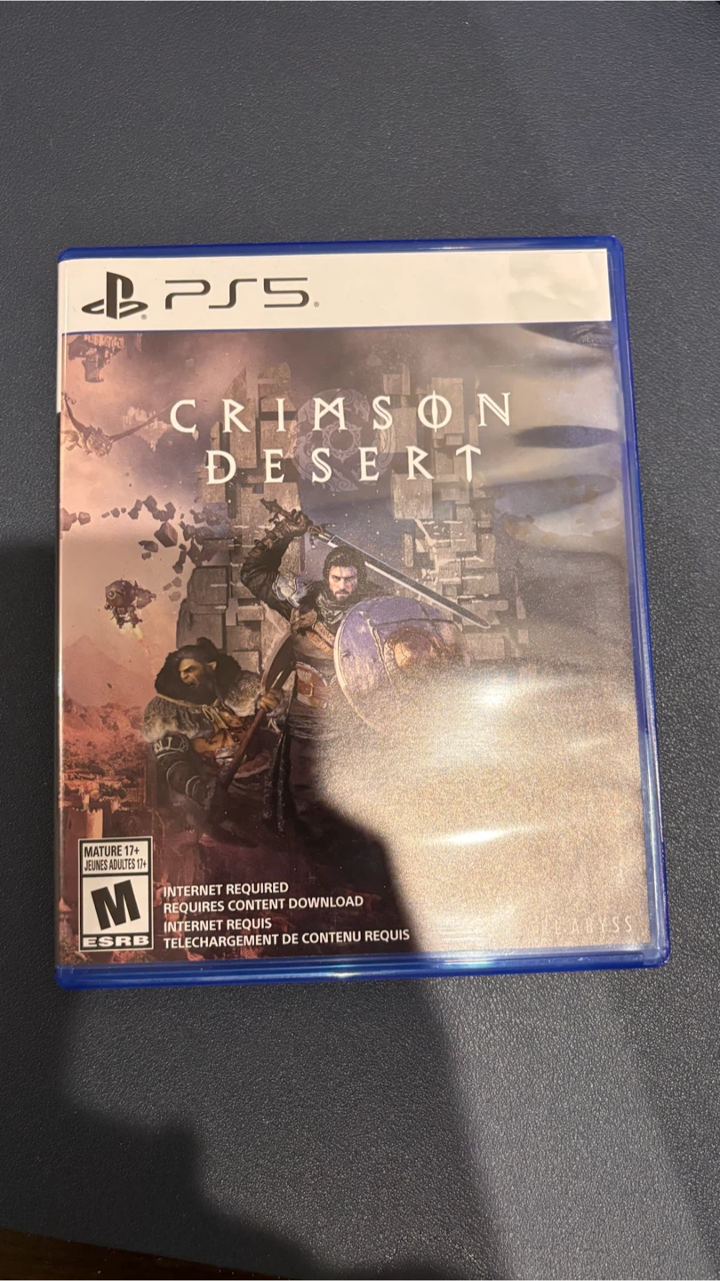 Crimson Desert for PS5 unused codes