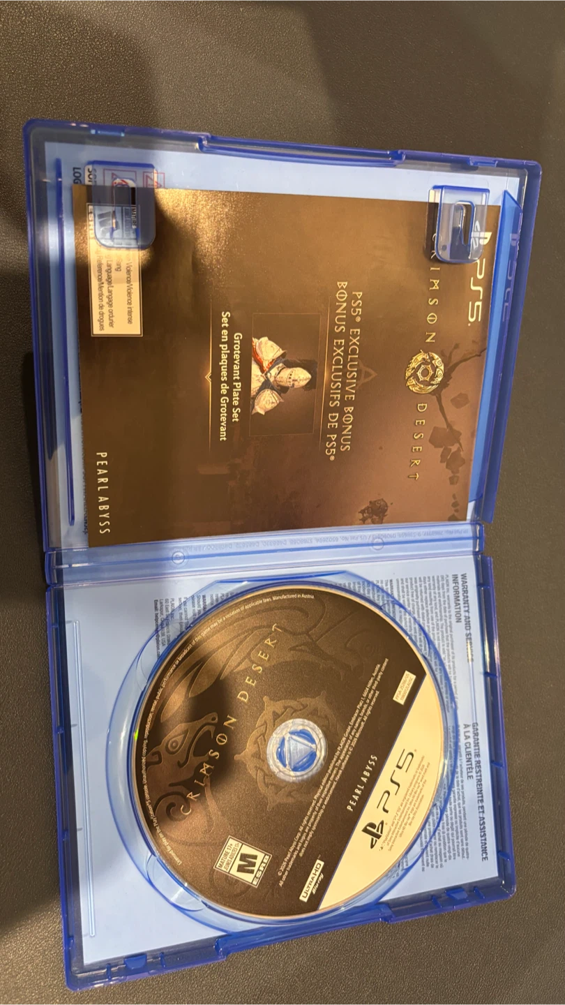 Crimson Desert for PS5 unused codes - photo 2