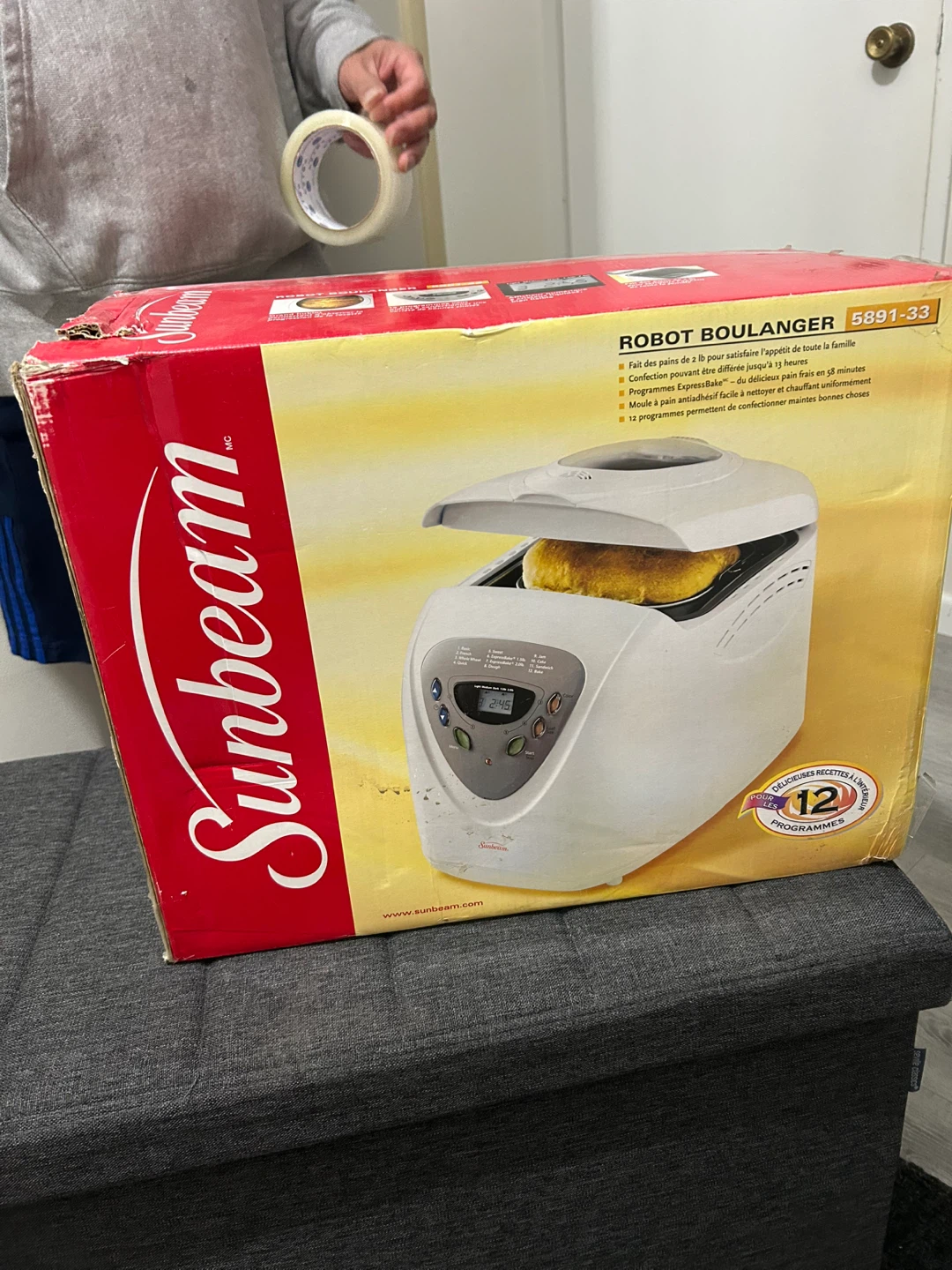 Sunbeam 5891-33 Breadmaker