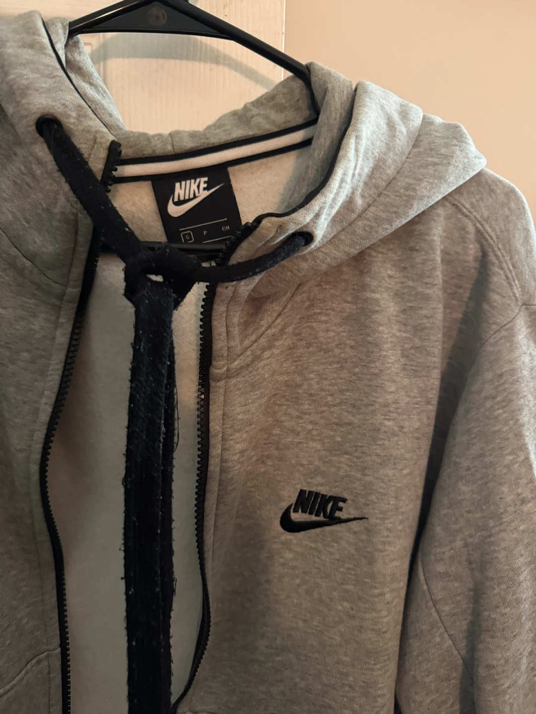 Nike Grey Zip-Up Hoodie - photo 3