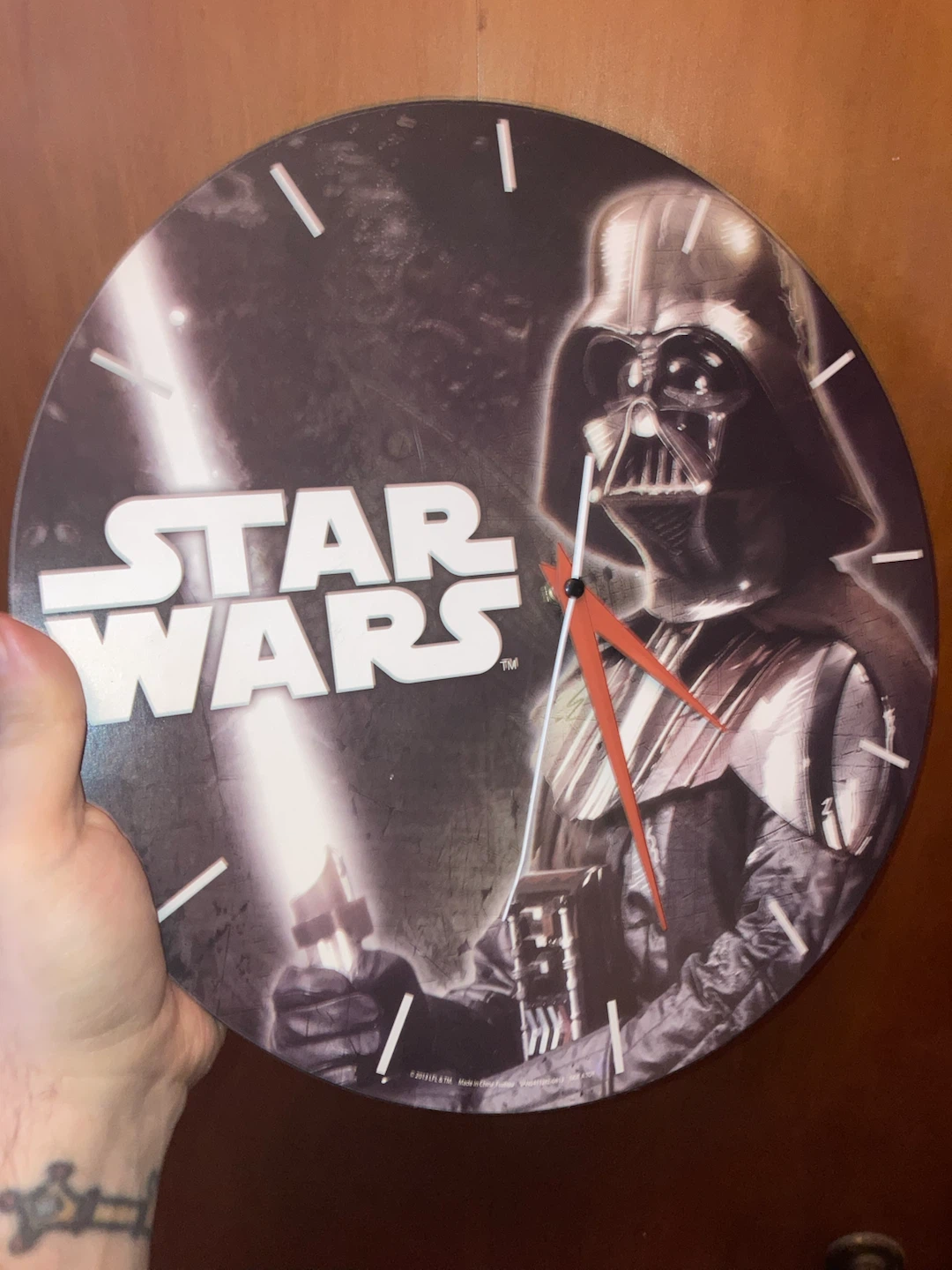 Darth Vader Analog Round Clock