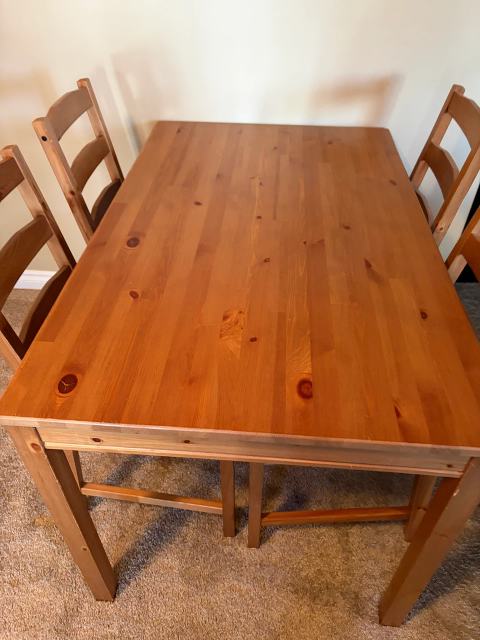 IKEA Jokkmokk Dining Table and 4 Chairs