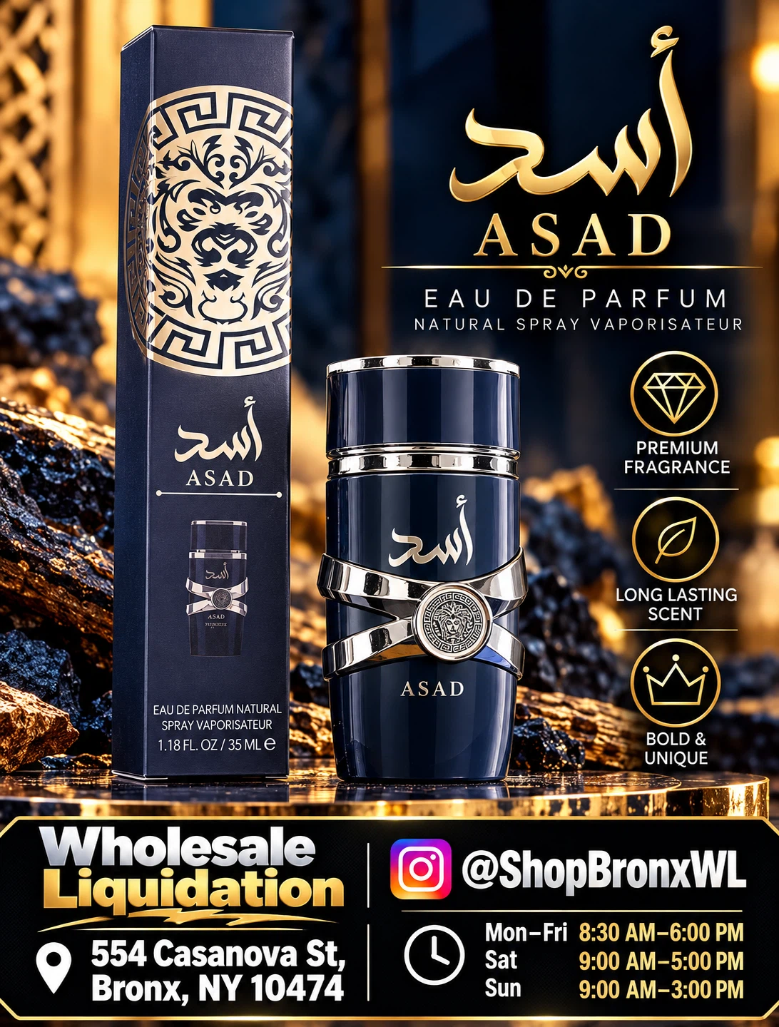Lattafa Asad Eau de Parfum 35ml - photo 3