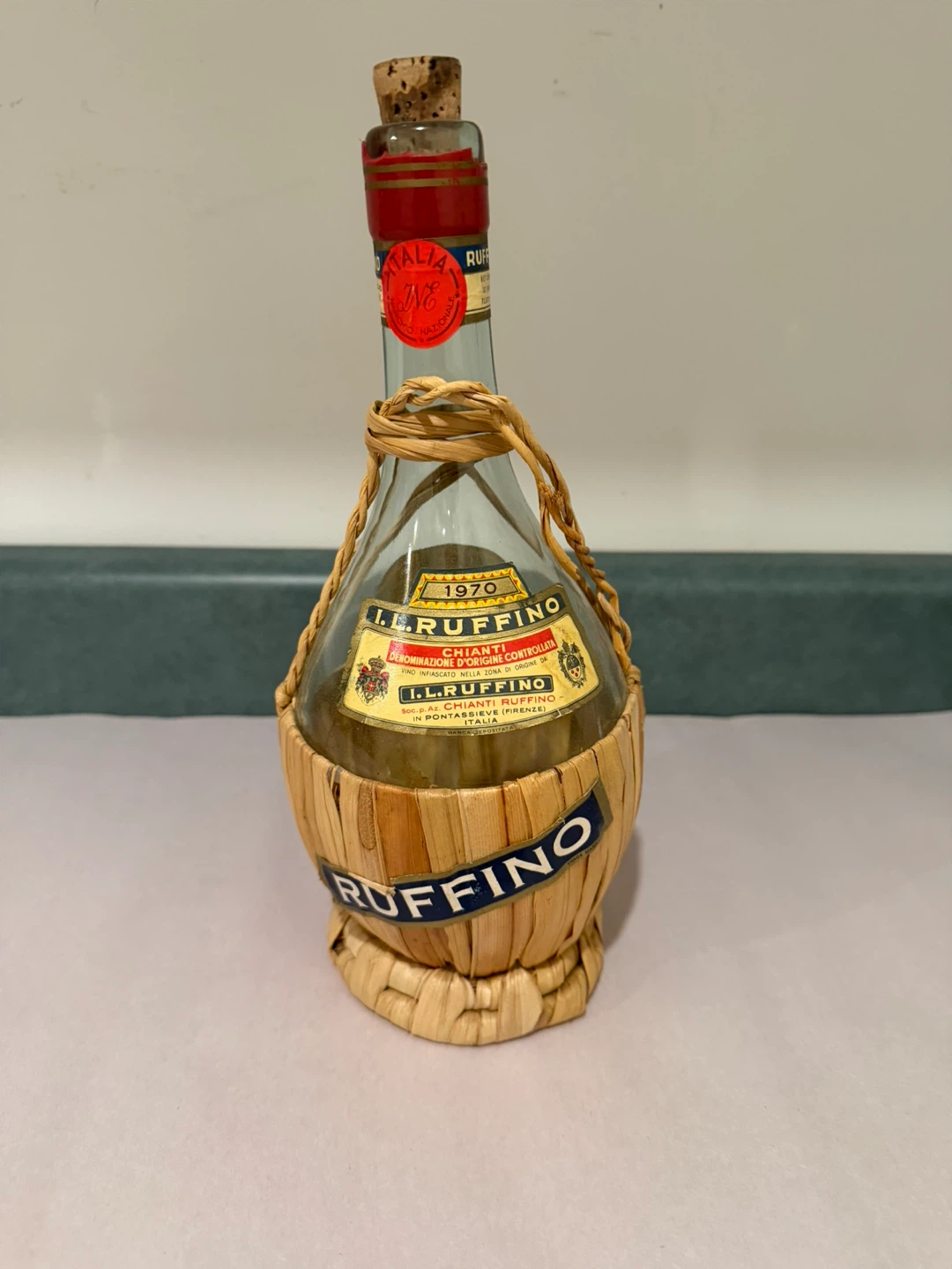 Vintage Chianti Wine Bottles - Mixed Lot - photo 2