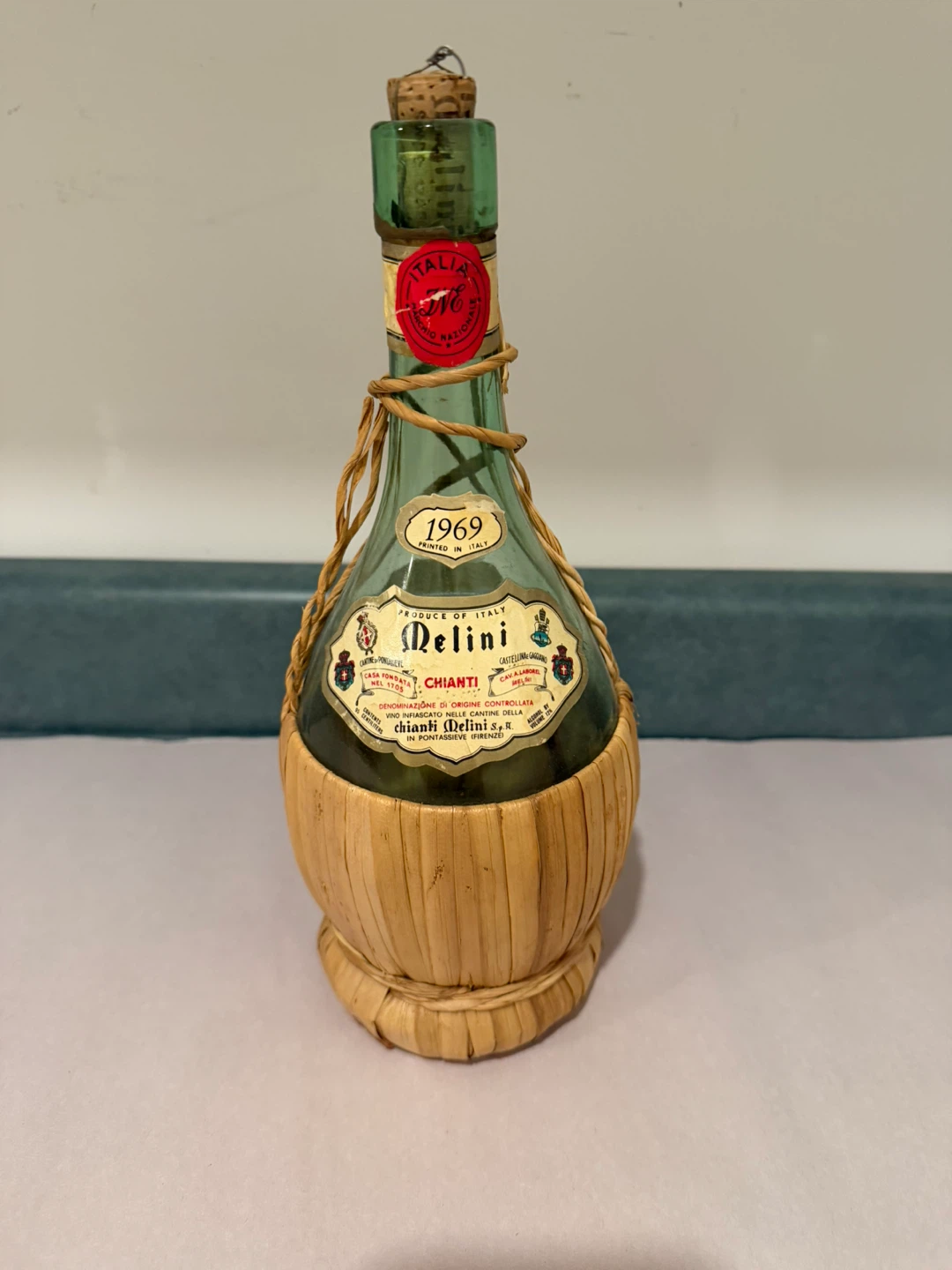 Vintage Chianti Wine Bottles - Mixed Lot - photo 3