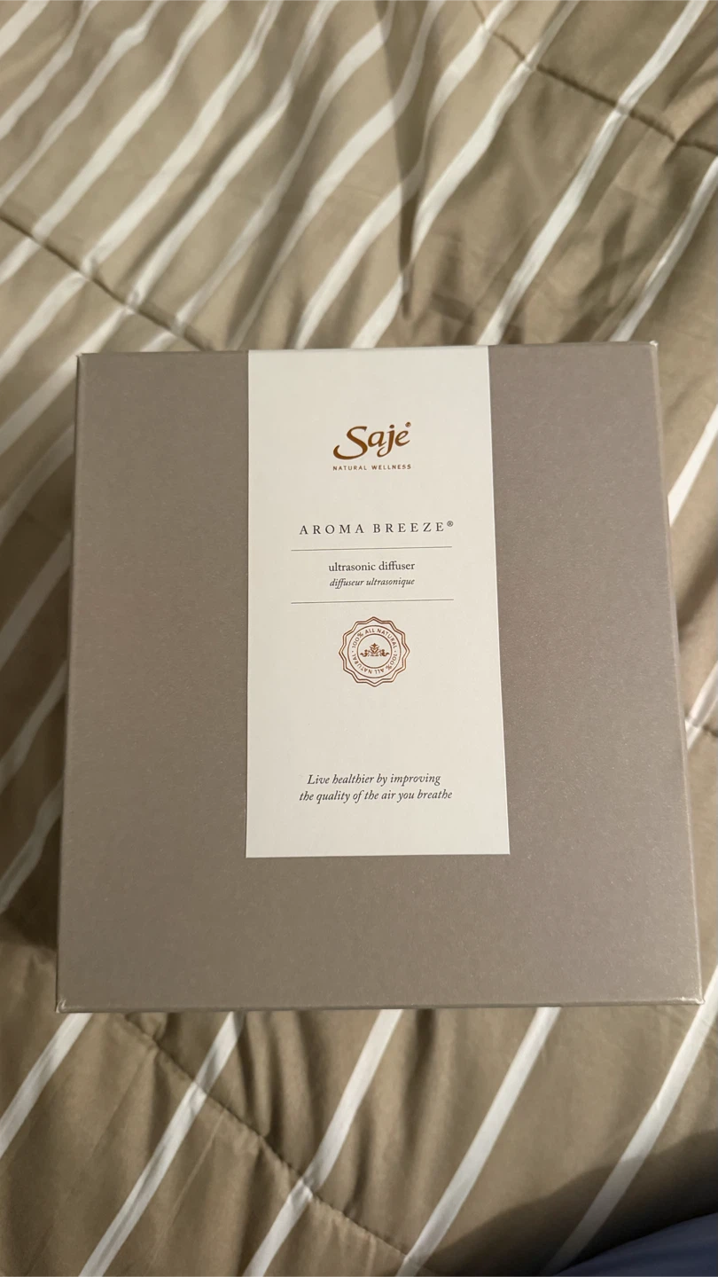 Saje Aroma Breeze Ultrasonic Diffuser