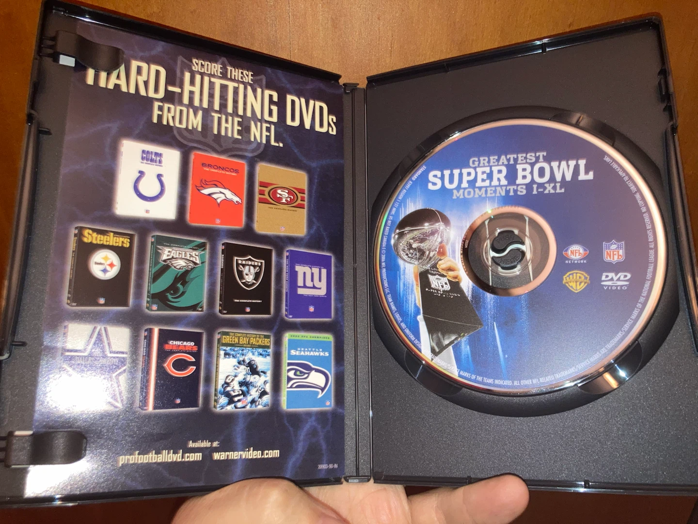 *Read Description* Greatest Super Bowl Moments 1-10 (DVD) - photo 3