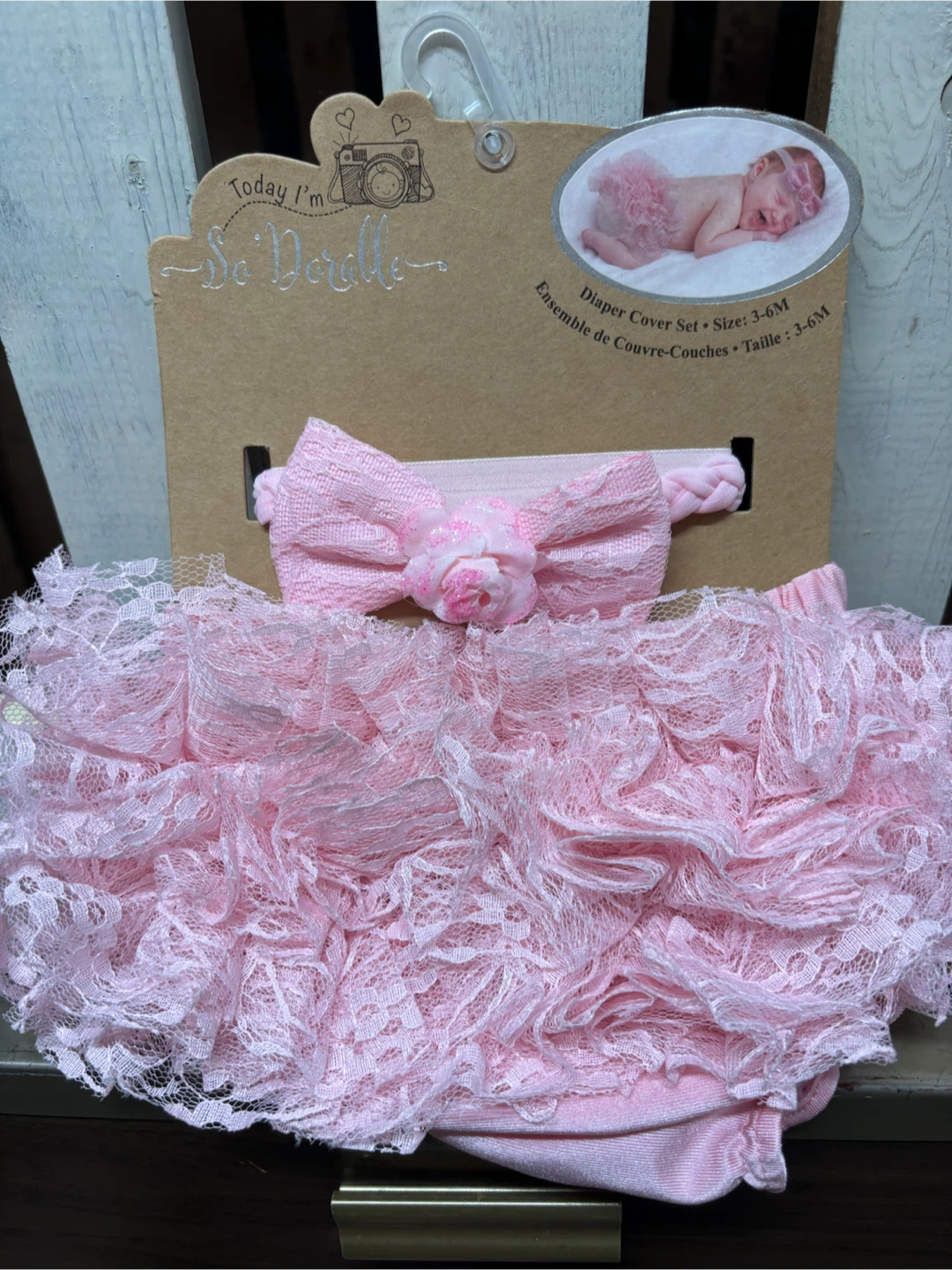 Newborn Baby Girl Photoshoot Outfit